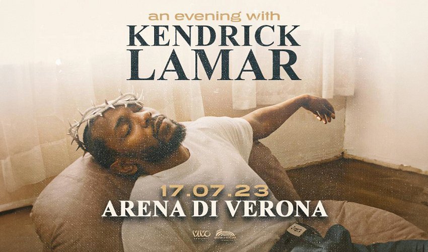 Kendrick Lamar: A revolutionary in the world of rap performing at the Verona Arena.
